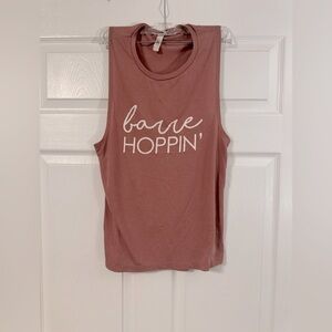 Barre Workout Top Size Large